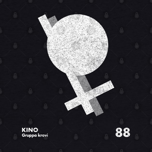 KINO / Кино́ / Minimalist Graphic Artwork Design by saudade